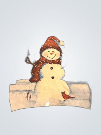 Unbranded Snowman Christmas Knit Sweater