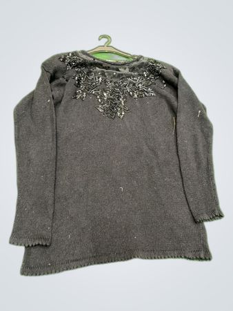 K by K Beaded Knit Sweater
