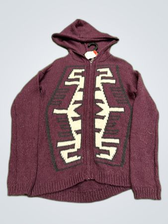 Rimmel Purple Knit Hoodie
