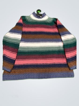 Striped Knit Sweater