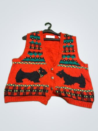 Karen Scott Knit Vest