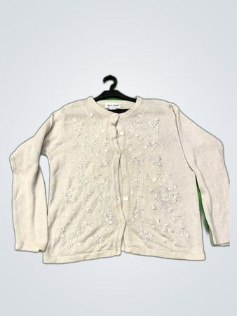 Graver Studio Beaded Knit Cardigan