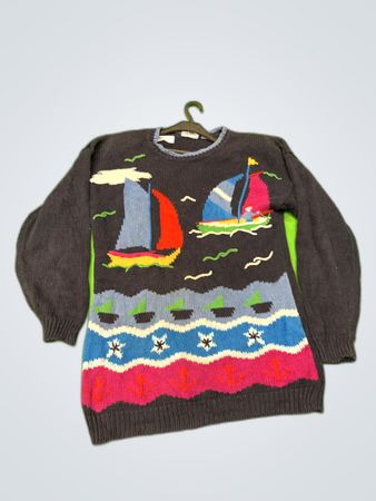 BEST Nautical Knit Sweater