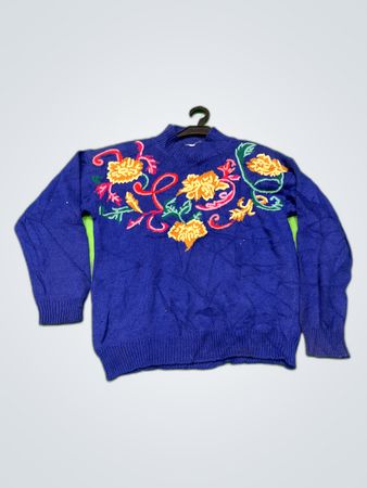 Paul Smith Embroidered Turtleneck Sweater