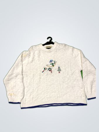 Cabela's Embroidered Christmas Sweater
