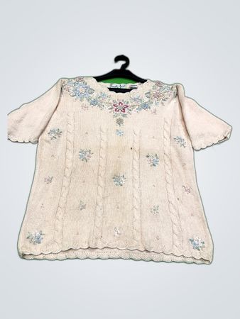 Dolce & Gabbana Embroidered Knit Sweater