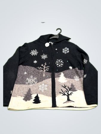 Tiarara International Christmas Knit Cardigan