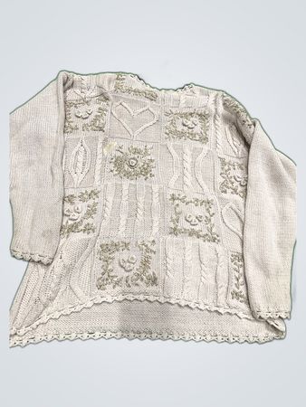 Tiarra International Embroidered Knit Sweater