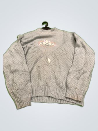 Liz Thomas Grey Knitted Sweater