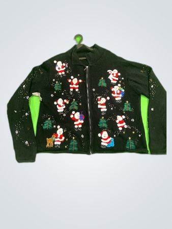 Designers Originals HO HO HO Christmas Knit Cardigan