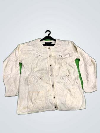 Paramour Collection White Long-Sleeve Shirt