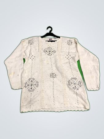 Sarah Morgan Embellished Sweater
