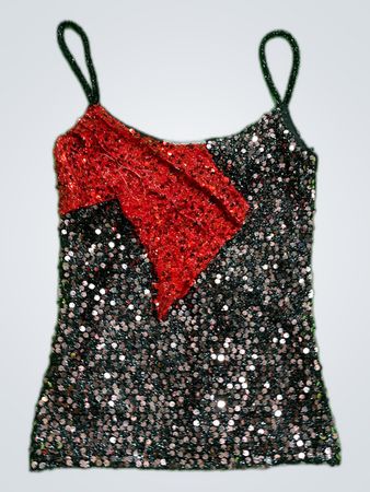 Upcycled Unbranded Sequined Camisole Top