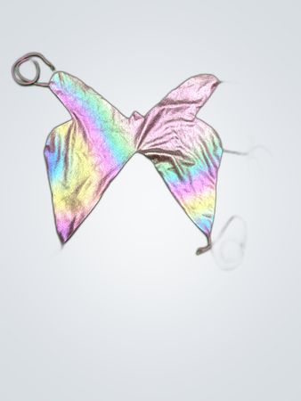 Upcycled Iridescent Strappy Camisole Top