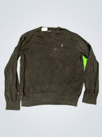 Polo Ralph Lauren Black V-Neck Sweater