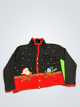 Studio Joy Christmas Cardigan Sweater