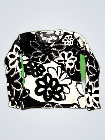 Bergère de France Printed Floral Blouse