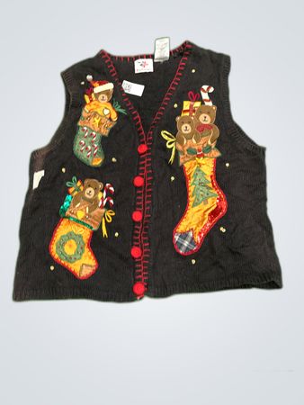 Nutcracker Christmas Knit Vest
