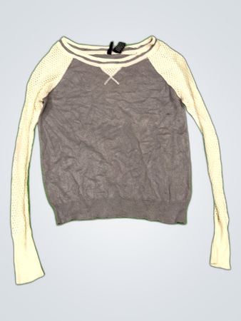 Urban Outfitters Grey Long Sleeve Knit Sweater
