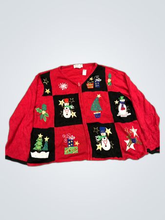 Tiarara International Christmas Cardigan