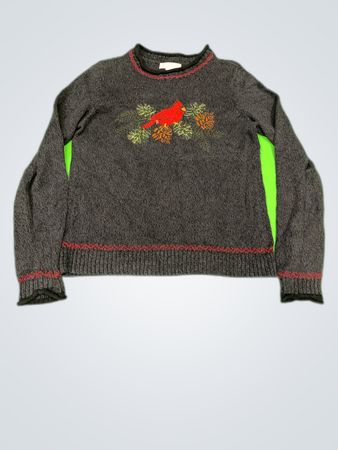 Christopher & Banks Embroidered Knit Sweater
