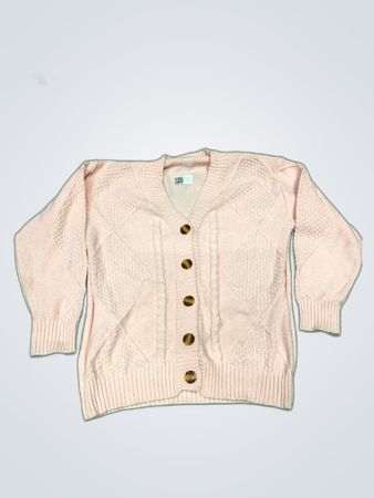 Unbranded Pink Knit Cardigan