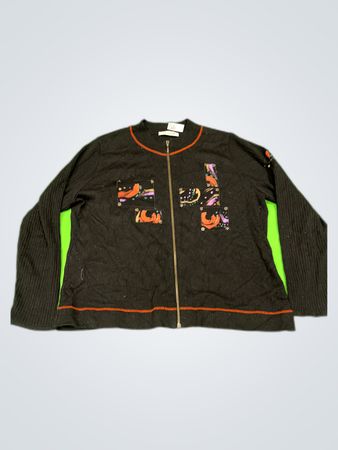 Christine Laure Black Knit Sweater