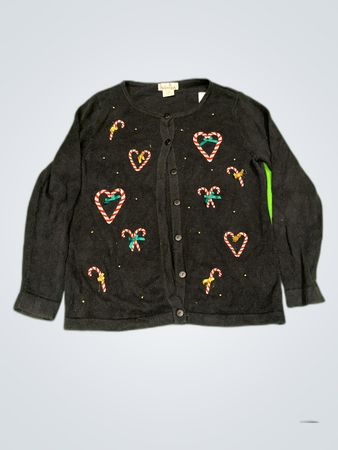 Nouveaux Black Knit Cardigan