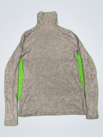 Unbranded Gray Turtleneck Knit Sweater