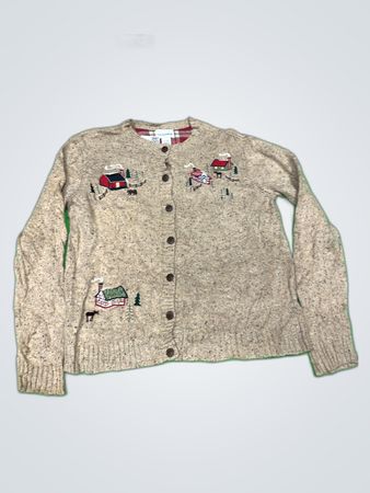 Breckenridge Embroidered Knit Cardigan