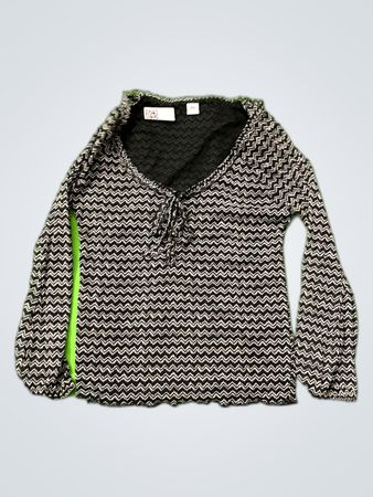 Olivia Zigzag Print Blouse
