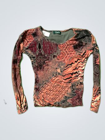 Kingfield Printed Long Sleeve Blouse