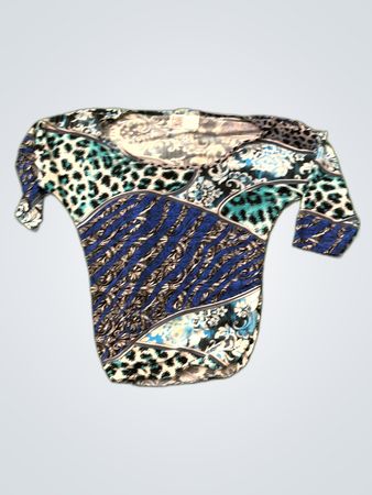 Blouse with Animal Print