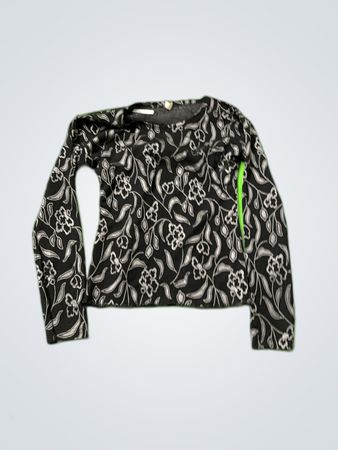 Blouse with Floral Pattern