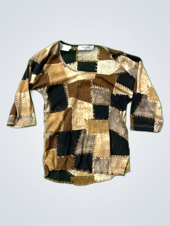 Efixelle Patchwork Top