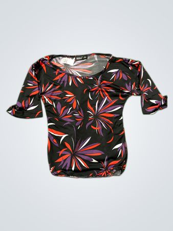 Floral 3/4 Sleeve Top