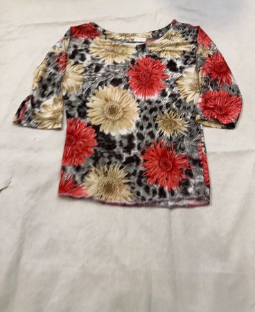 Weiß Brigitte Printed Floral Blouse