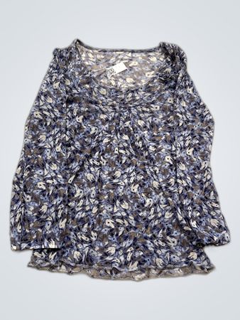 Blouse with Floral Pattern