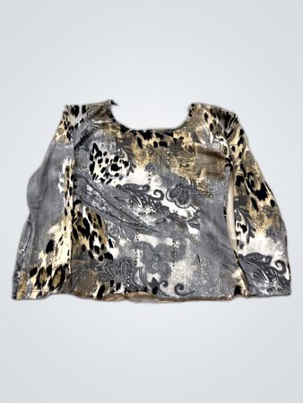 Blouse with Animal Print