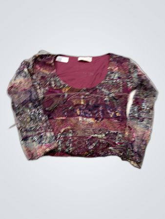 Toscane Armand Thiery Printed Long Sleeve Blouse