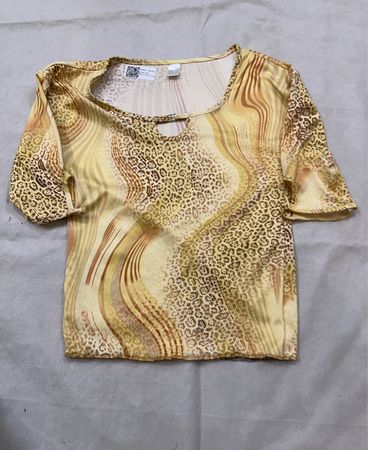 Unbranded Printed Silk Blouse