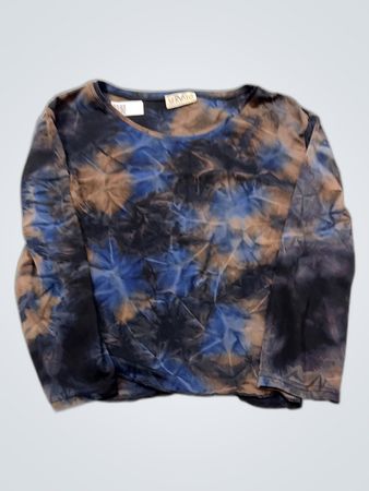 Servato European Fashion Tie-Dye Long Sleeve Shirt