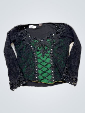 Sheer Lace Blouse