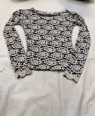 D&G Long Sleeve Lace Blouse