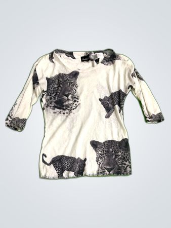 Pulchey Leopard Print Blouse
