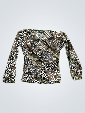 Kingfield Charles Vogele Printed Blouse