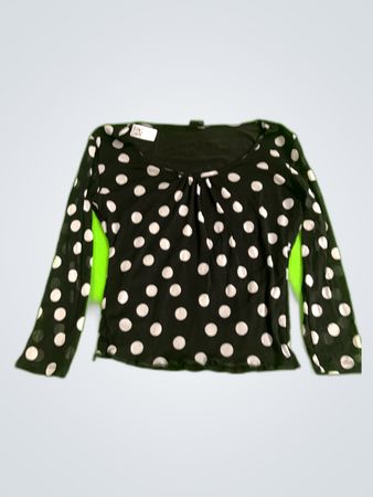 S.Oliver Black Label Polka Dot Long Sleeve Blouse