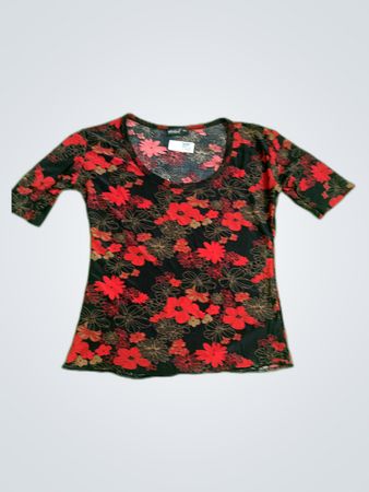 Okay Printed Floral Blouse