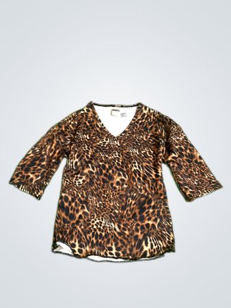 Leopard Print Blouse