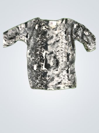 T-Shirt with Snakeskin Pattern
